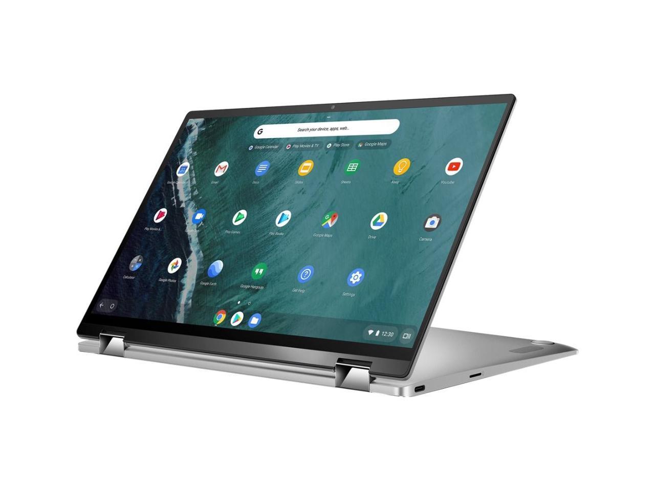 ASUS Chromebook Flip C434 2-in-1 Laptop 14" Touchscreen FHD 4-Way NanoEdge Intel m3-8100Y, 8GB RAM 64GB eMMC Chrome OS