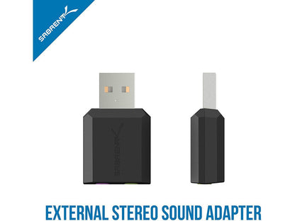 Sabrent Usb Stereo 3D Sound Adapter