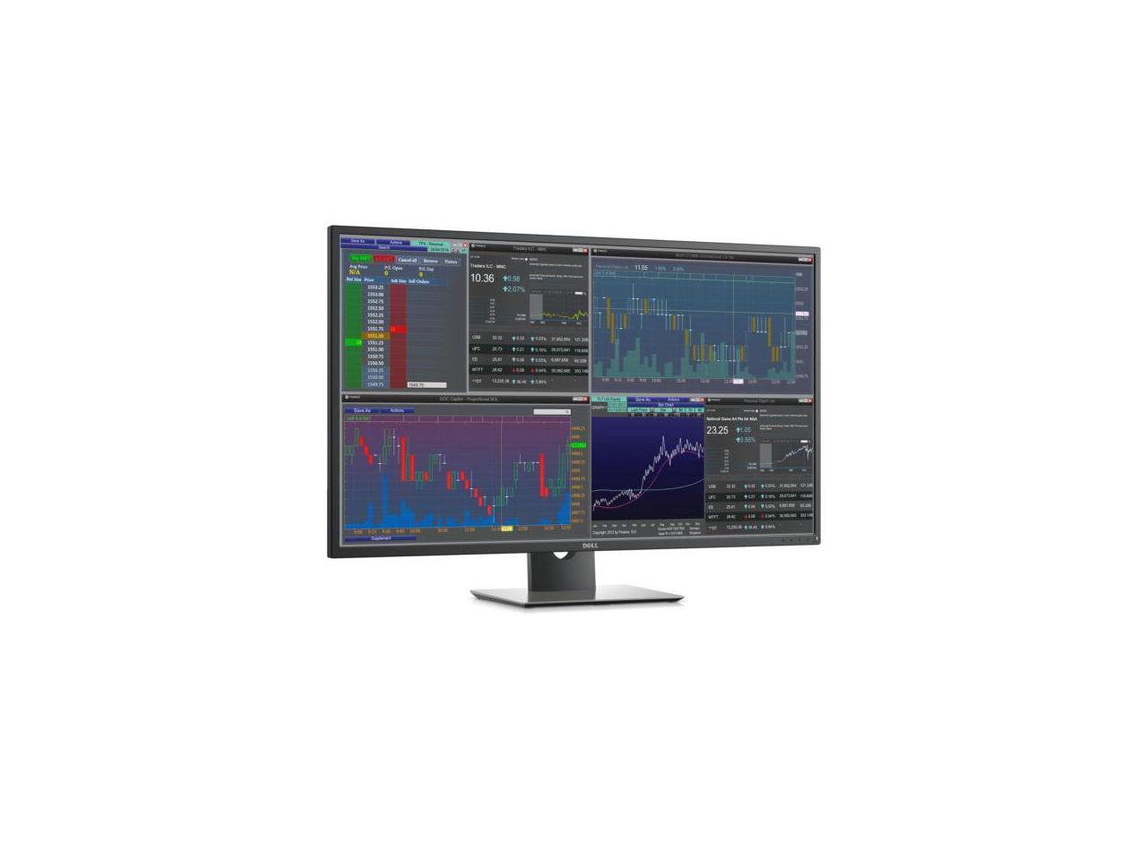 Dell P4317Q 43" UHD 3840 x 2160 (4K) 60 Hz D-Sub, HDMI, DisplayPort, Mini DisplayPort, MHL, USB Built-in Speakers LED Backlight LCD IPS Monitor