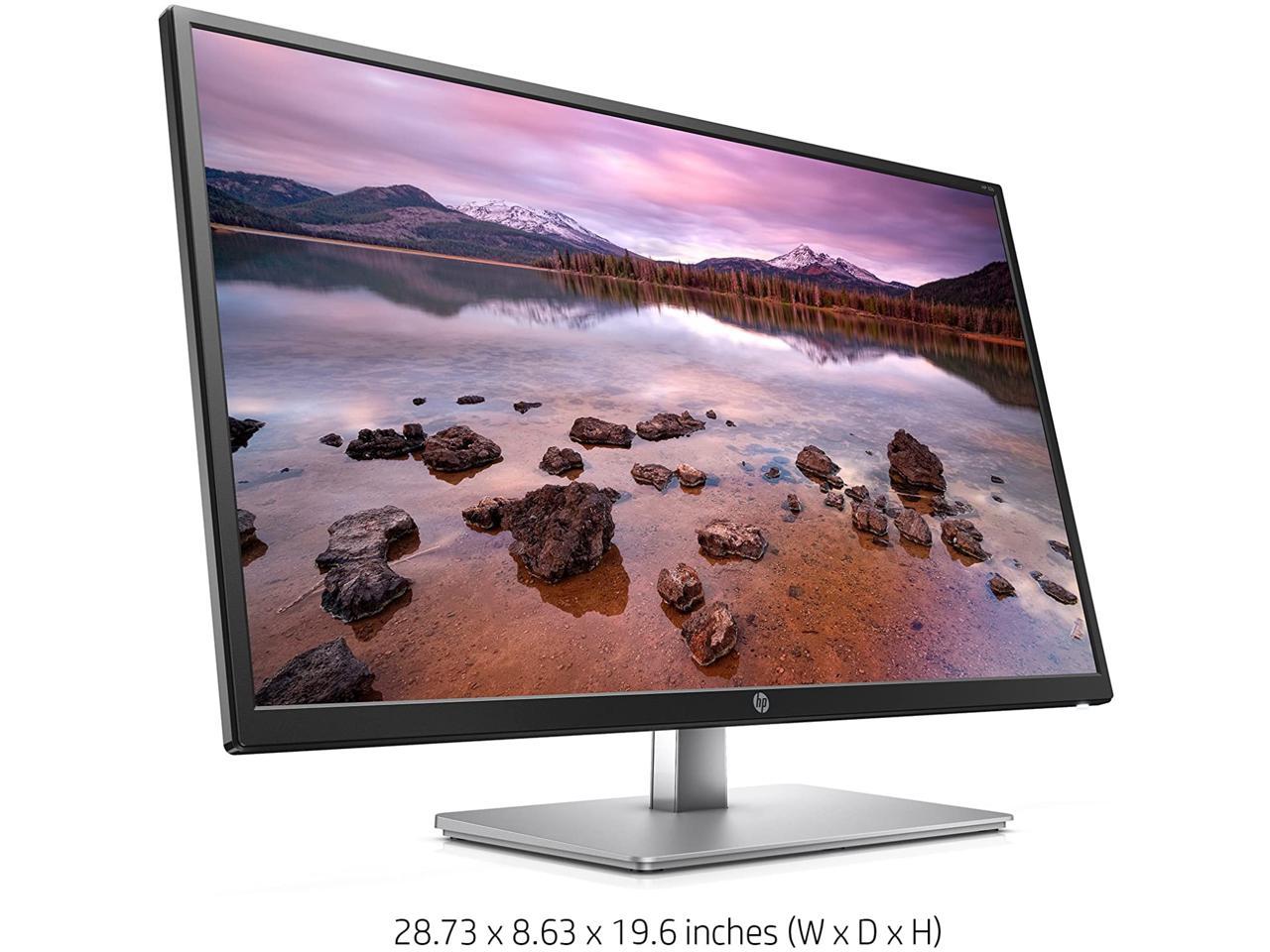 HP 31.5" Full HD Display with Tilt Adjustment - 16:9 - 1920 x 1080 - LED Backlit - Anti-Glare - 250 Nit