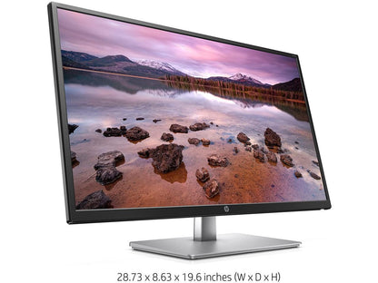 HP 31.5" Full HD Display with Tilt Adjustment - 16:9 - 1920 x 1080 - LED Backlit - Anti-Glare - 250 Nit