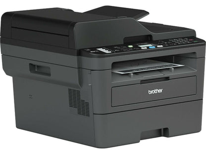 Brother MFC-L2710DW All-In-One Monochrome Wireless Laser Printer, Fax,Copy,Print,Scan, Duplex Printing, 2400 x 600 DPI, 32 ppm, Wireless & Ethernet & USB 2.0 Connectivity with Printer Cable