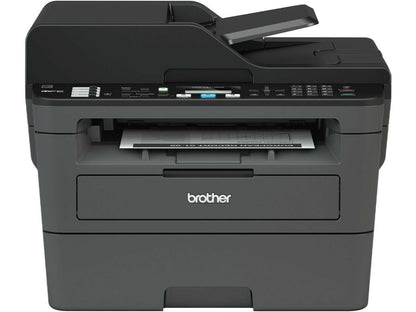 Brother MFC-L2710DW All-In-One Monochrome Wireless Laser Printer, Fax,Copy,Print,Scan, Duplex Printing, 2400 x 600 DPI, 32 ppm, Wireless & Ethernet & USB 2.0 Connectivity with Printer Cable