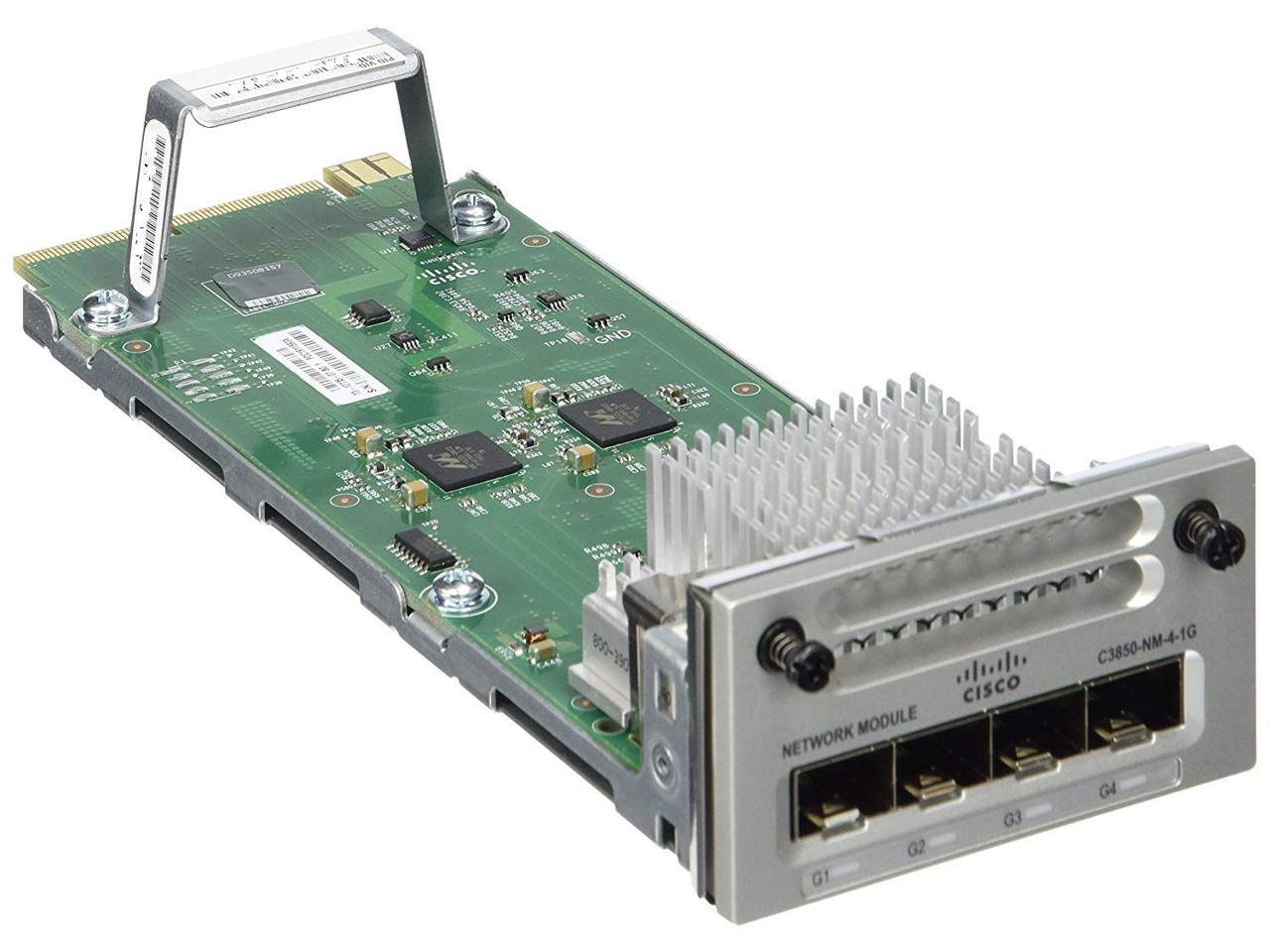 Cisco C3850-NM-4-1G= 4 x Gigabit Ethernet network module