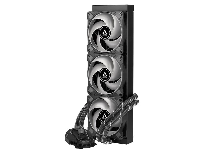 ARCTIC Liquid Freezer II 360 RGB - Multi-Compatible All-in-one CPU AIO Water Cooler with RGB, Compatible with Intel & AMD, efficient PWM-Controlled Pump, Fan Speed: 200-1800 RPM - Black