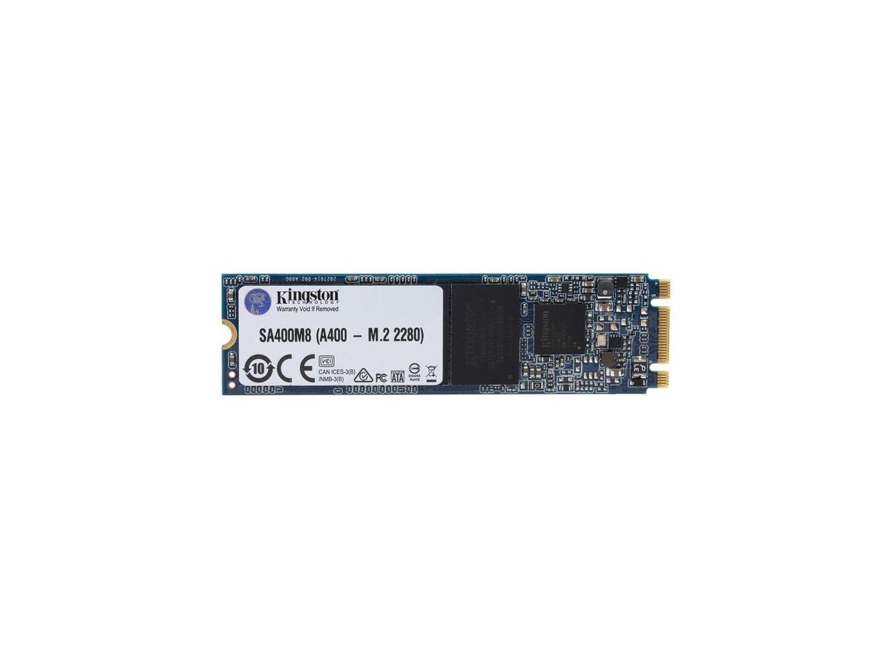 Kingston A400 - Solid state drive - 480 GB - internal - M.2 2280 - SATA 6Gb/s