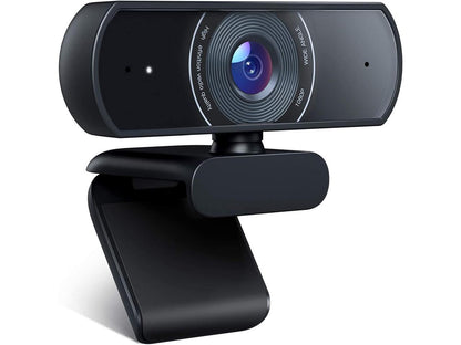 Professional Webcam with Microphone, 1080P HD Webcam Computer Web Camera