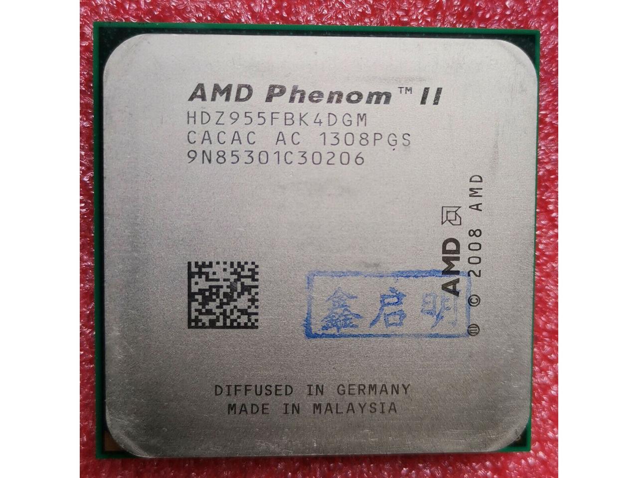 AMD Phenom II X4 955 Black Edition Deneb Quad-Core 3.2 GHz Socket AM3 125W HDZ955FBGIBOX Processor