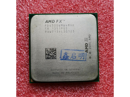 AMD FX-4300 Vishera Quad-Core 3.8 GHz Socket AM3+ 95W FD4300WMHKBOX Desktop Processor