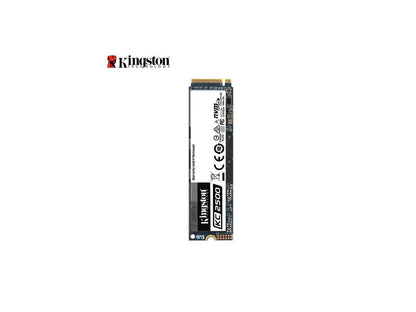 Kingston KC2500 M.2 2280 500GB NVMe PCIe Gen 3.0 x4 96-layer 3D TLC Internal Solid State Drive (SSD) SKC2500M8/500G