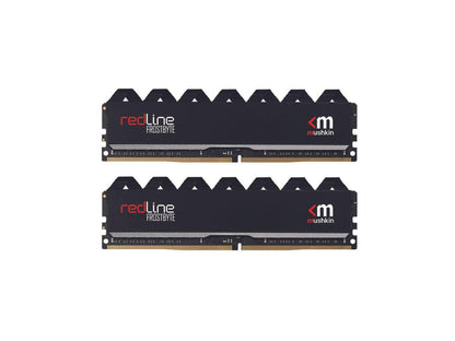 Mushkin 16GB (2X8GB) DDR4 UDIMM PC4-3200 ECC 14-18-18-38 Redline Model MRC4E320EJJP8GX2