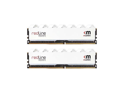 Mushkin - 16GB (2X8GB) DDR4-3200 ECC UDIMM PC4-25600 (3200MHz) 14-18-18-38 Redline Model MRD4E320EJJP8GX2