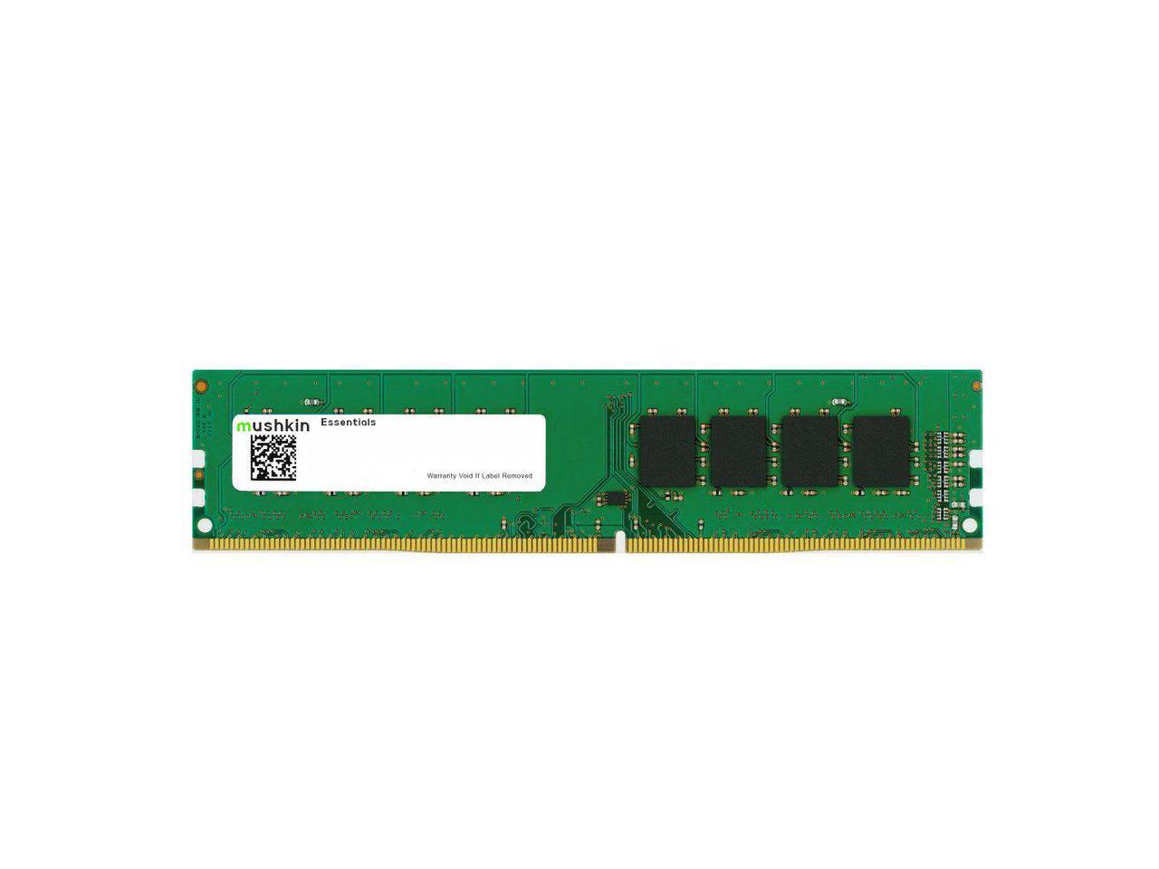 Mushkin 32GB(1X32GB) Essentials DDR4 PC4-3200 3200MHz Desktop Memory Model MES4U320NF32G