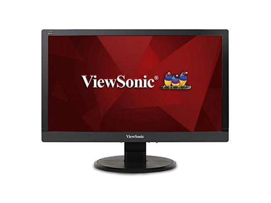 viewsonic va2055sm 20in 1080p led monitor dvi, vga (renewed)