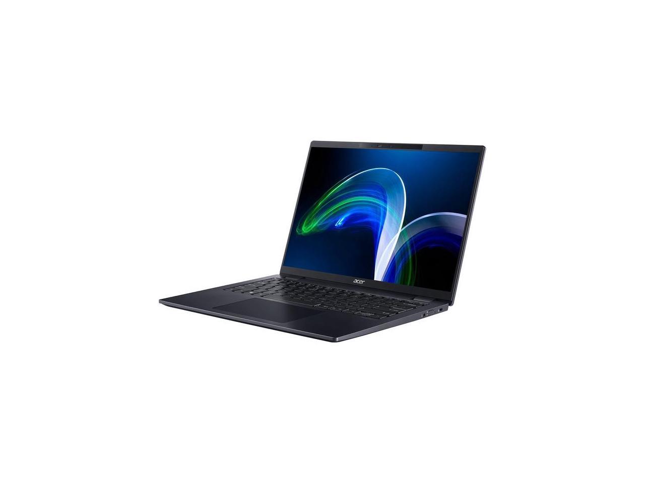 Acer Laptop TravelMate P6 Intel Core i7 11th Gen 1165G7 (2.80GHz) 16 GB LPDDR4X Memory 1 TB PCIe SSD Intel Iris Xe Graphics 14.0" Windows 10 Pro 64-bit TMP614-52-73EJ