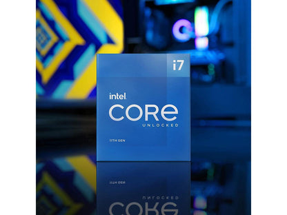 Intel Core i7-11700K - Core i7 11th Gen Rocket Lake 8-Core 3.6 GHz LGA 1200 125W Intel UHD Graphics 750 Desktop Processor - BX8070811700K