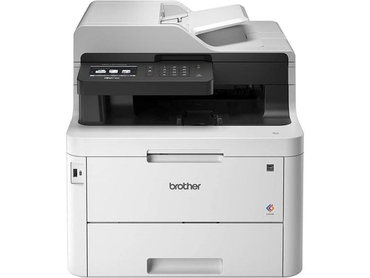 Brother MFC-L3770CDW Compact Wireless Digital Color All-in-One Printer with NFC, 3.7 Color Touchscreen, Automatic Document Feeder, Wireless and Duplex Printing and Scanning