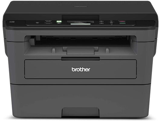 Brother Compact Monochrome Laser Printer, HLL2390DW, Convenient Flatbed Copy & Scan, Wireless Printing, Duplex Two-Sided Printing
