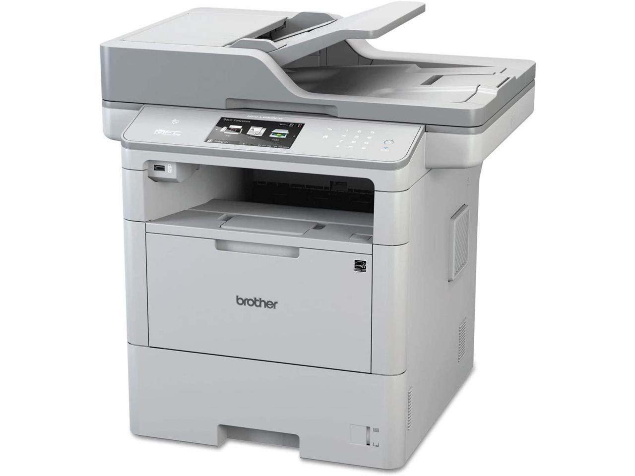 Brother Mfcl6900dw Monochrome Business Laser All-in-One Printer for Mid-Size Workgroups W/Higher Print Volumes