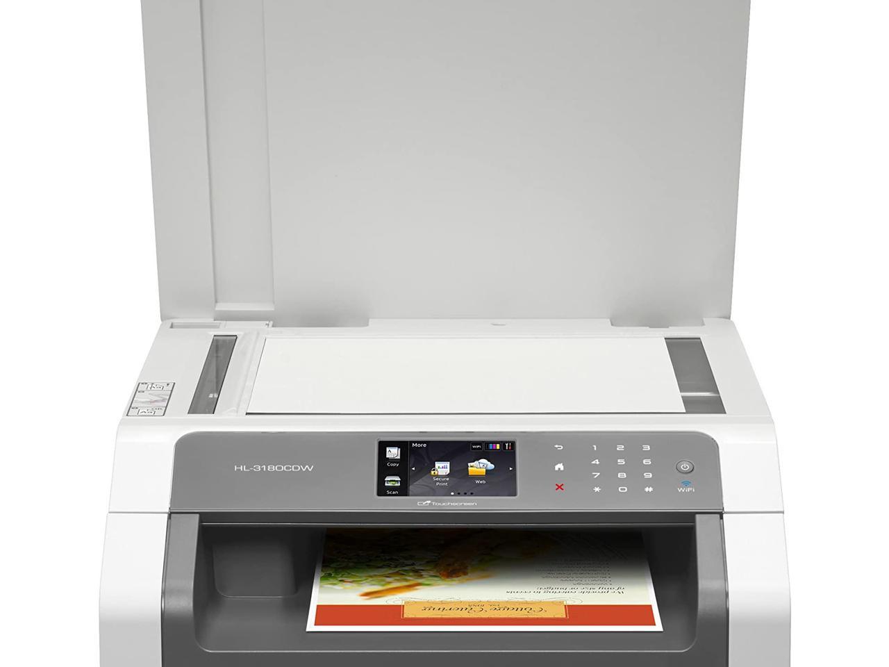 Brother Wireless Digital Color Printer with Convenience Copying and Scanning - HL-3180CDW