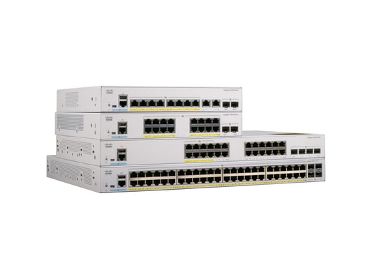 Cisco - C1000-16T-E-2G-L - Cisco Catalyst C1000-16T Ethernet Switch - 16 Ports - Manageable - 2 Layer Supported -