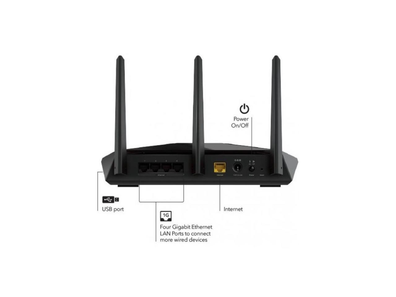 Netgear Nighthawk Wi-Fi 6 IEEE 802.11ax Ethernet Wireless Router RAX30100NAS