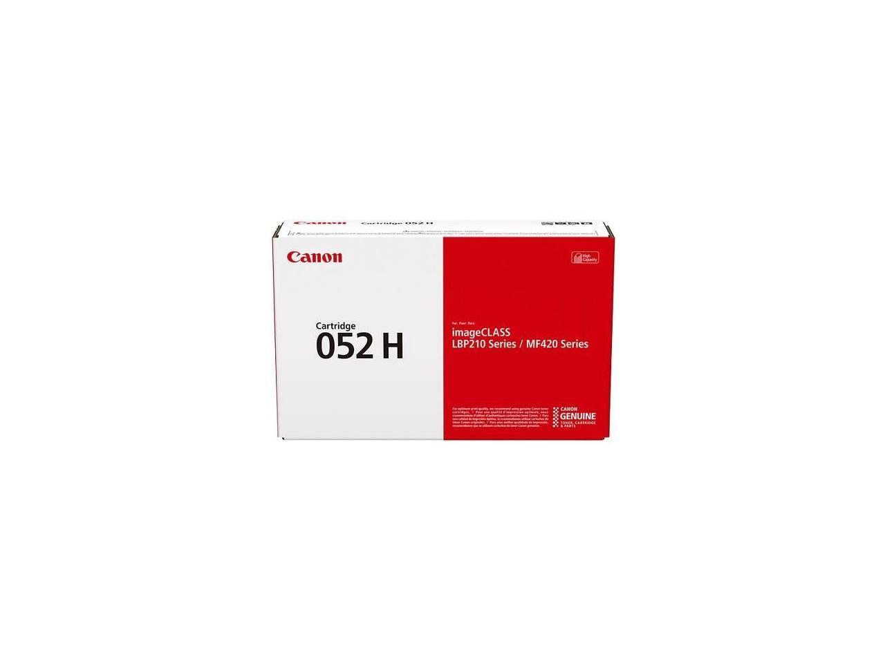 Canon 052H Original Toner Cartridge - Single Pack - Black - Laser - High Yield - 9200 Pages