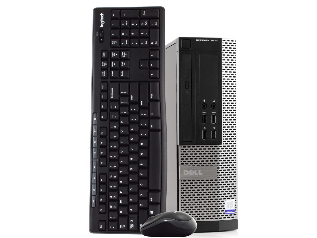 Dell OptiPlex 7020 Small Form Factor Computer PC, 3.30 GHz Intel i5 Quad Core Gen 4, 8GB DDR3 RAM, 500GB SATA Hard Drive, Windows 10 Professional 64 Bit (Grade B)