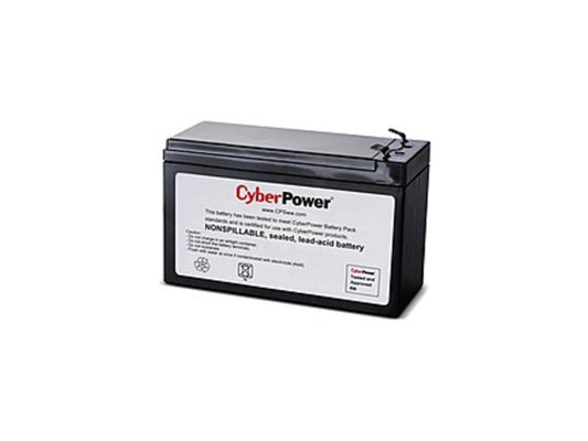 CyberPower RB1280 UPS Replacement Battery Cartridge - 8Ah - 12V DC - Maintenance-free Sealed Lead Acid