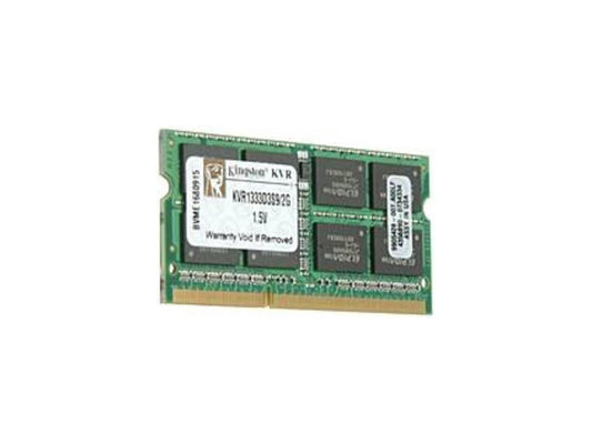 Kingston 2GB DDR3 SDRAM Memory Module - 2GB (1 x 2GB) - 13333MHz Non-ECC - DDR3 SDRAM - 204-pin SoDIMM