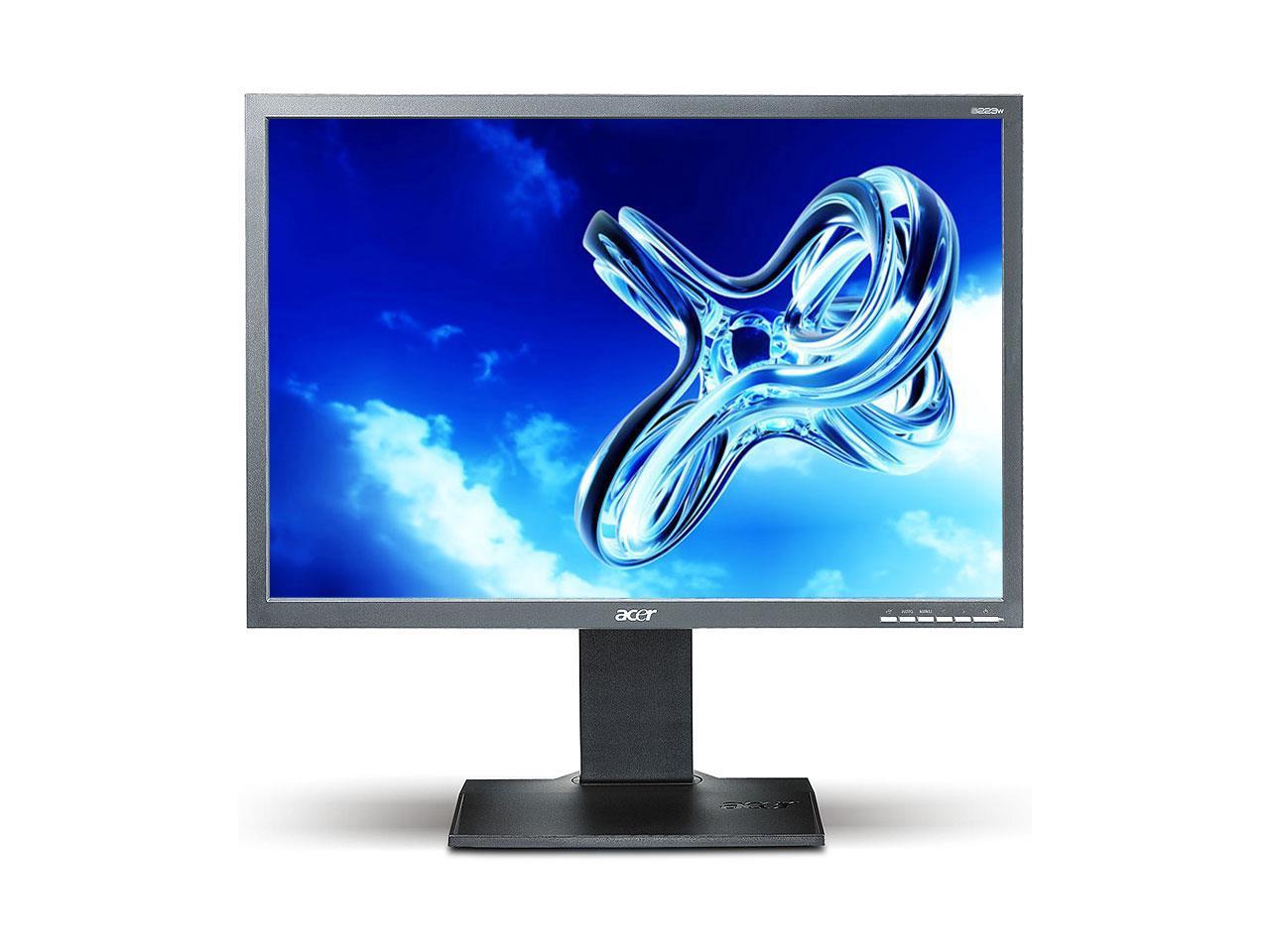 ACER V223W 1680 x 1050 Resolution 22" WideScreen LCD Flat Panel Computer Monitor Display