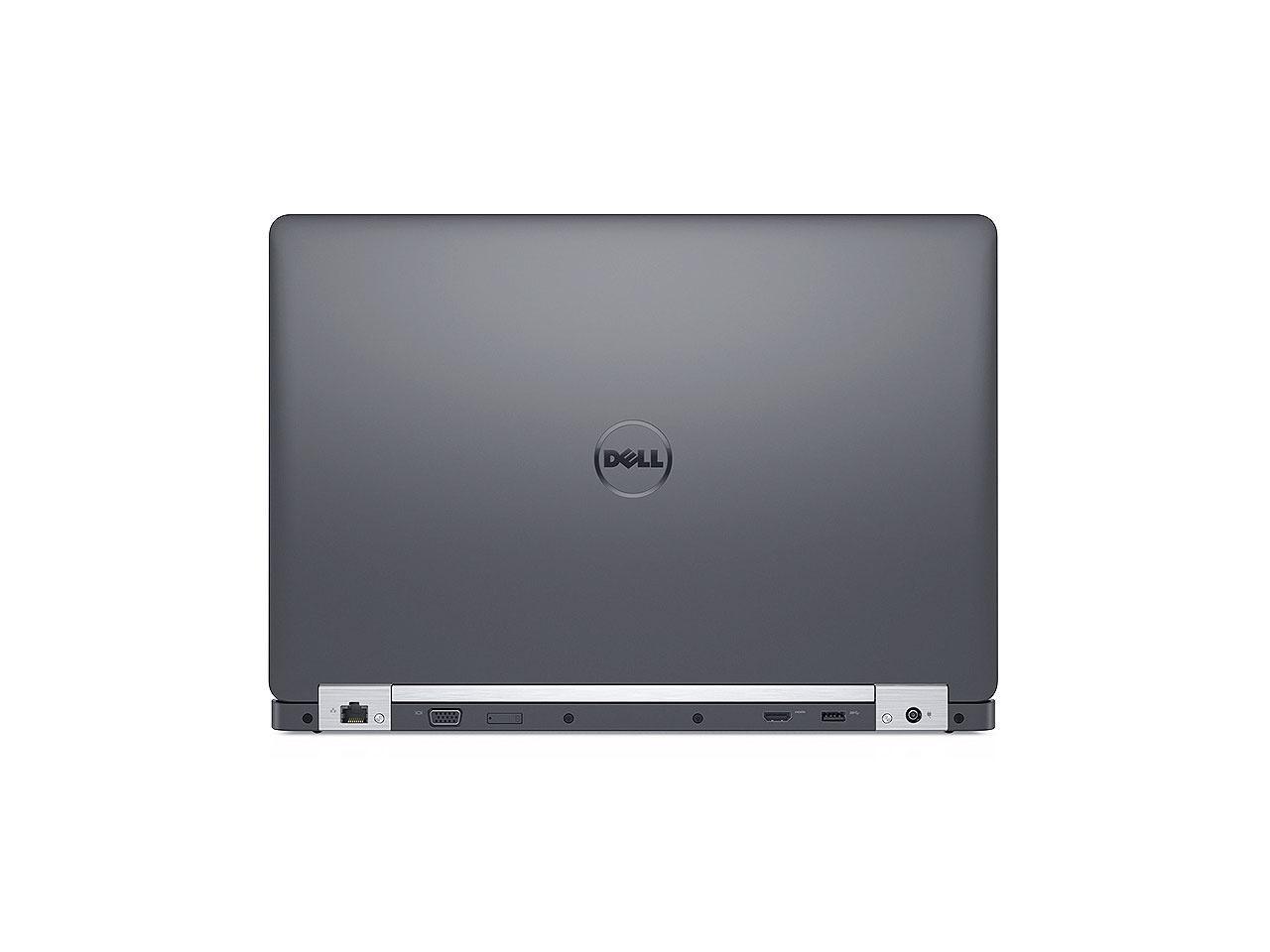 Dell Latitude E5570 Laptop Computer, 2.40 GHz Intel i5 Dual Core Gen 6, 8GB DDR3 RAM, 256GB SSD Hard Drive, Windows 10 Professional 64 Bit, 15" Screen (Grade B)
