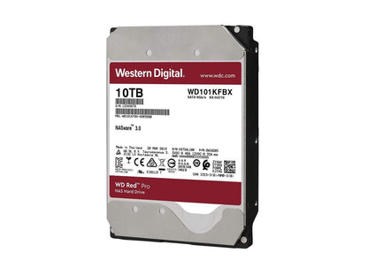 WD Red Pro 10TB 7200 rpm SATA III 3.5" Internal NAS HDD, 256MB Cache