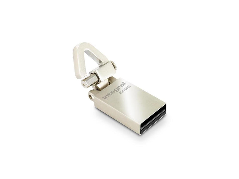 64GB Integral Tag Metal USB 2.0 Flash Drive