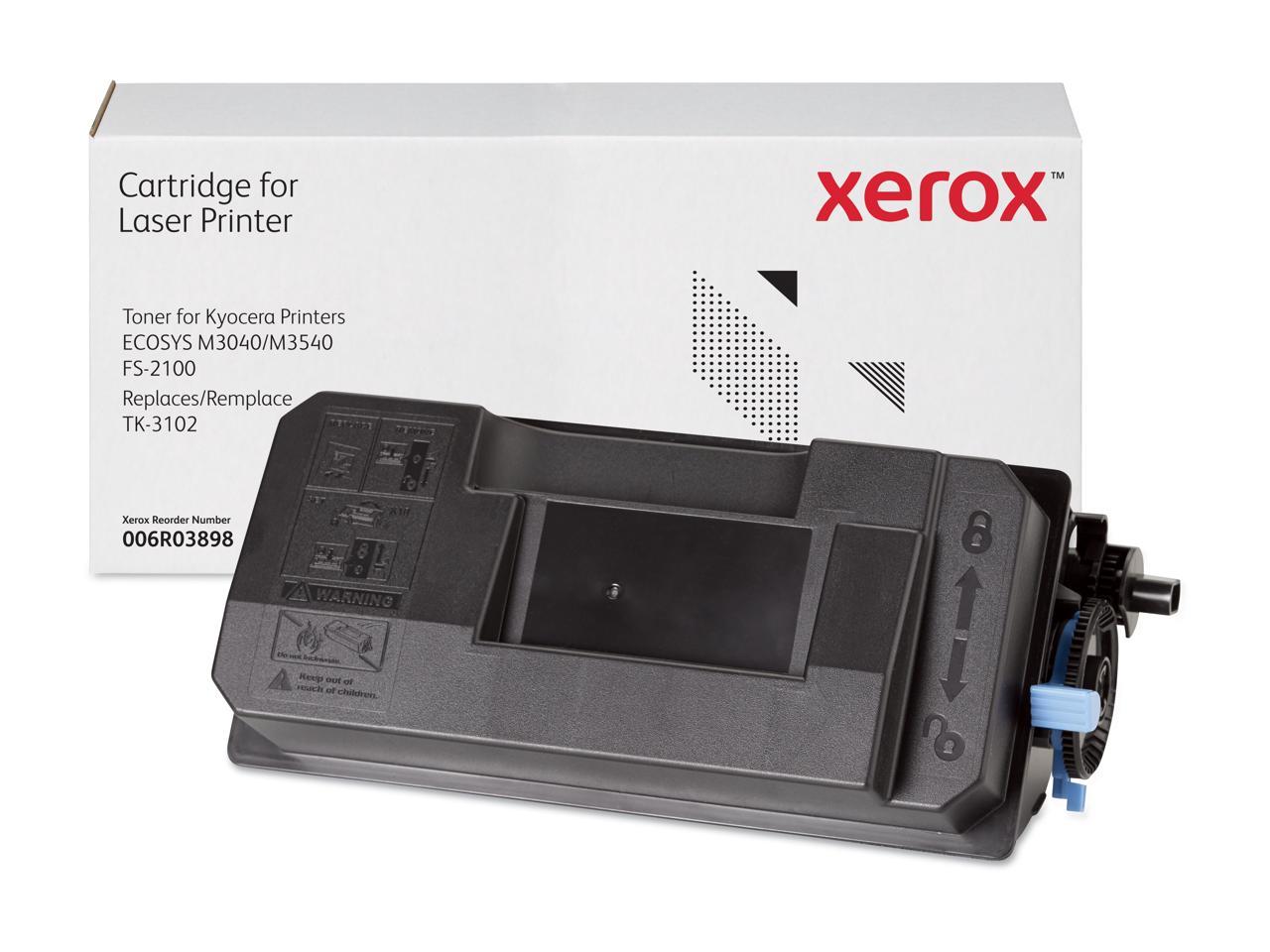 Xerox 006R03898 Compatible Toner Cartridge Replaces Kyocera 1T02MS0US0 Black