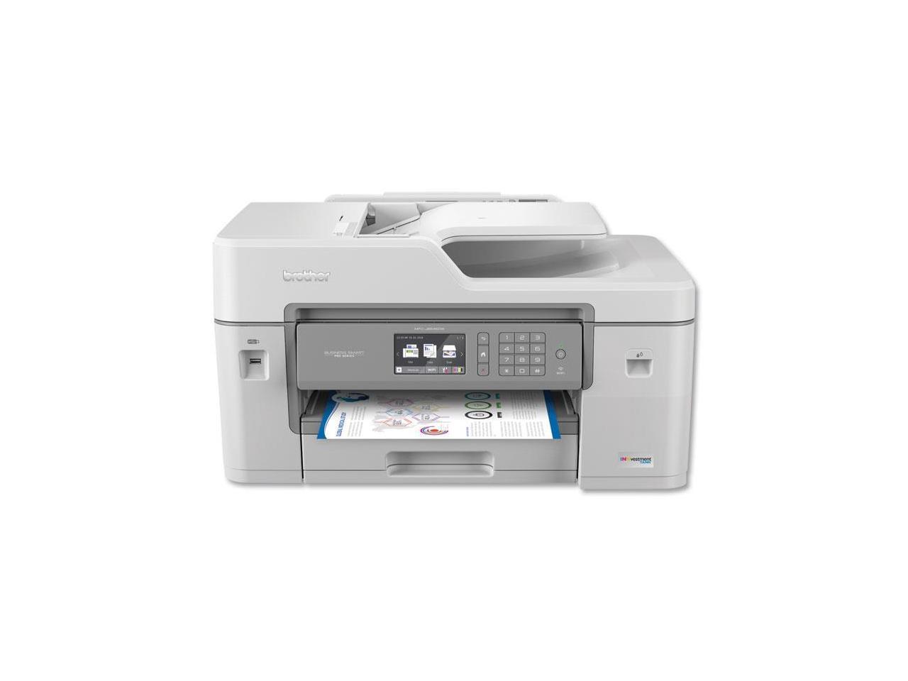 Brother MFC-J6545DW INKvestment Tank Wireless Duplex All-in-One Color Inkjet Printer - Up to 1-Year of Ink in-Box