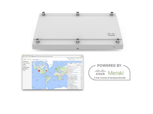 Cisco Meraki MR53E Access Point Includes 3 Year Enterprise Meraki License