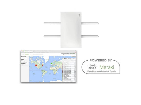 Cisco Meraki MR74 Outdoor Dual-Band 802.11ac Wave 2 Access Point Includes 1 Year Enterprise Meraki License