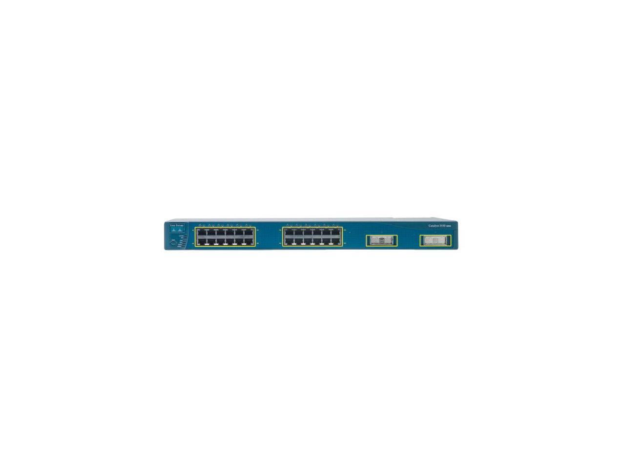 Cisco Catalyst 3550 Series 24 Port Switch, WS-C3550-24-SMI