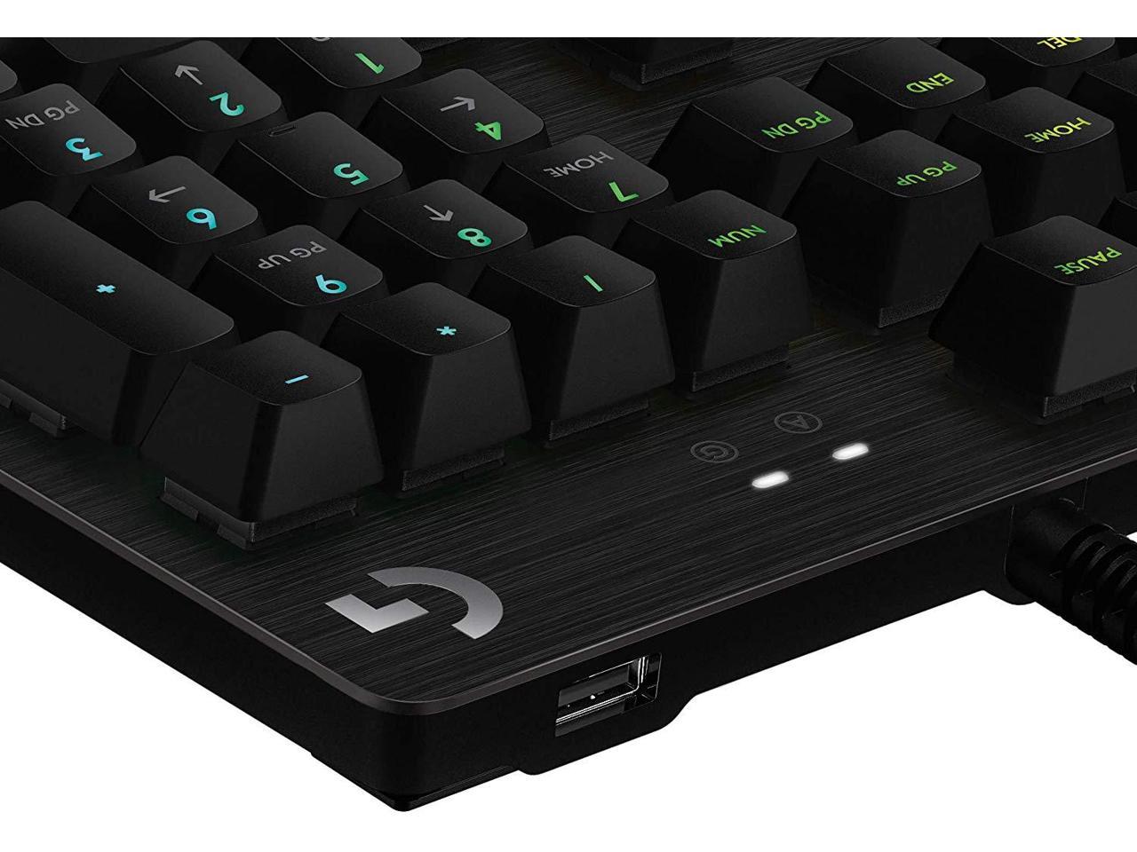 Logitech G512 SE Lightsync RGB Mechanical Gaming Keyboard with USB Passthrough