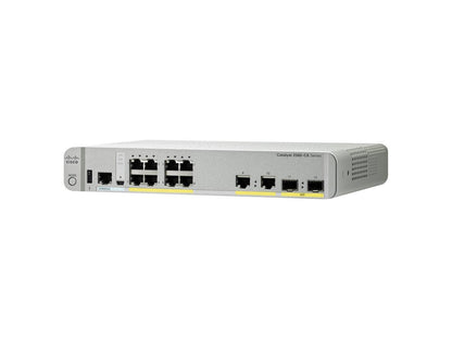 Cisco Catalyst 3560CX-8TC-S - Switch - Managed - 8 x 10/100/1000 + 2 x combo Gigabit SFP - desktop, rack-mountable, DIN