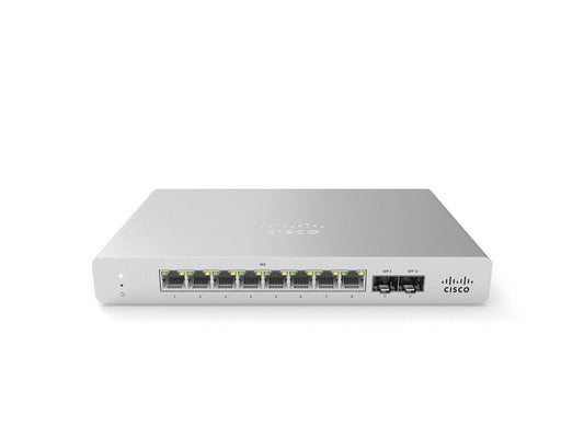 Cisco Meraki Go GS110-48 - Switch - Managed - 48 x 10/100/1000 + 2 x SFP (mini-GBIC) (uplink) - desktop, rack-mountable