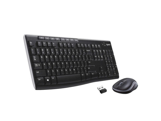 Logitech Wireless Combo MK270 - Keyboard and Mouse set 2.4GHZ - FRENCH LAYOUT