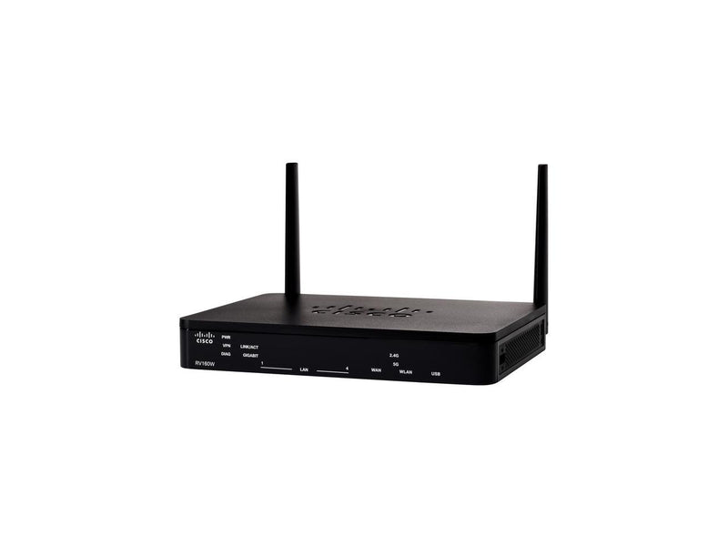 Cisco Small Business RV160W - Wireless router - 4-port switch - GigE - 802.11a/b/g/n/ac - Dual Band
