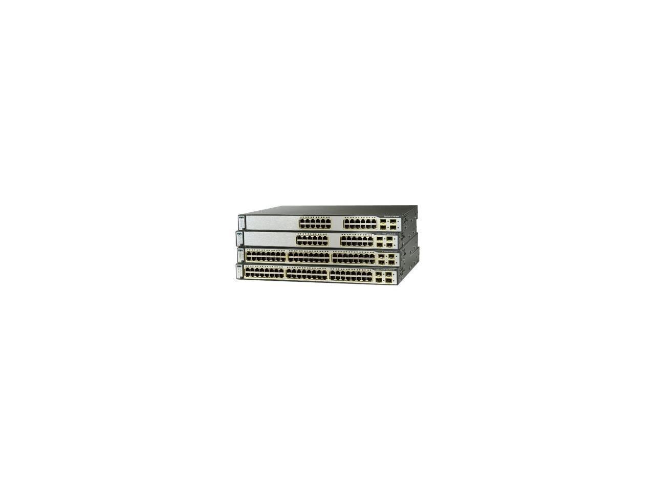 Cisco 3750G Series 24 Port Gigabit Switch, WS-C3750G-24WS-S50
