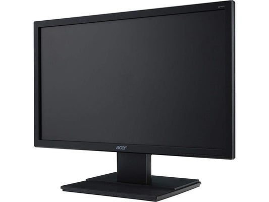 Acer V246HL DVI+VGA 1920x1080 24" Monitor, Black