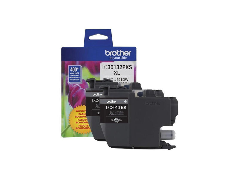 Brother LC30132PKS High YIeld Ink Cartridge - Dual Pack - Black