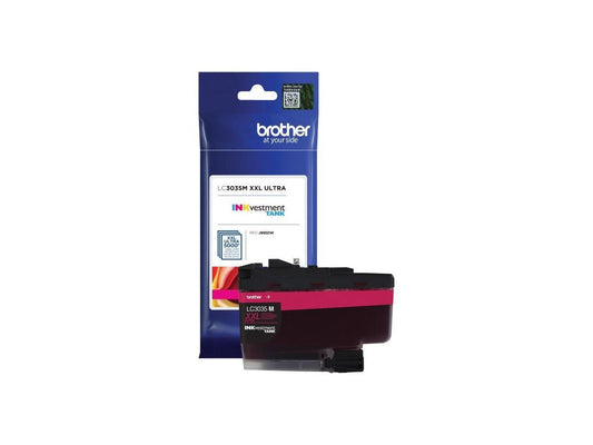 Brother Genuine LC3035M Single Pack Ultra High-yield Magenta INKvestment Tank Ink Cartridge - - - -