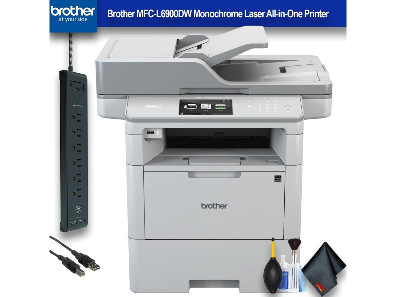 Brother Monochrome Laser All-in-One Printer Office Bundle