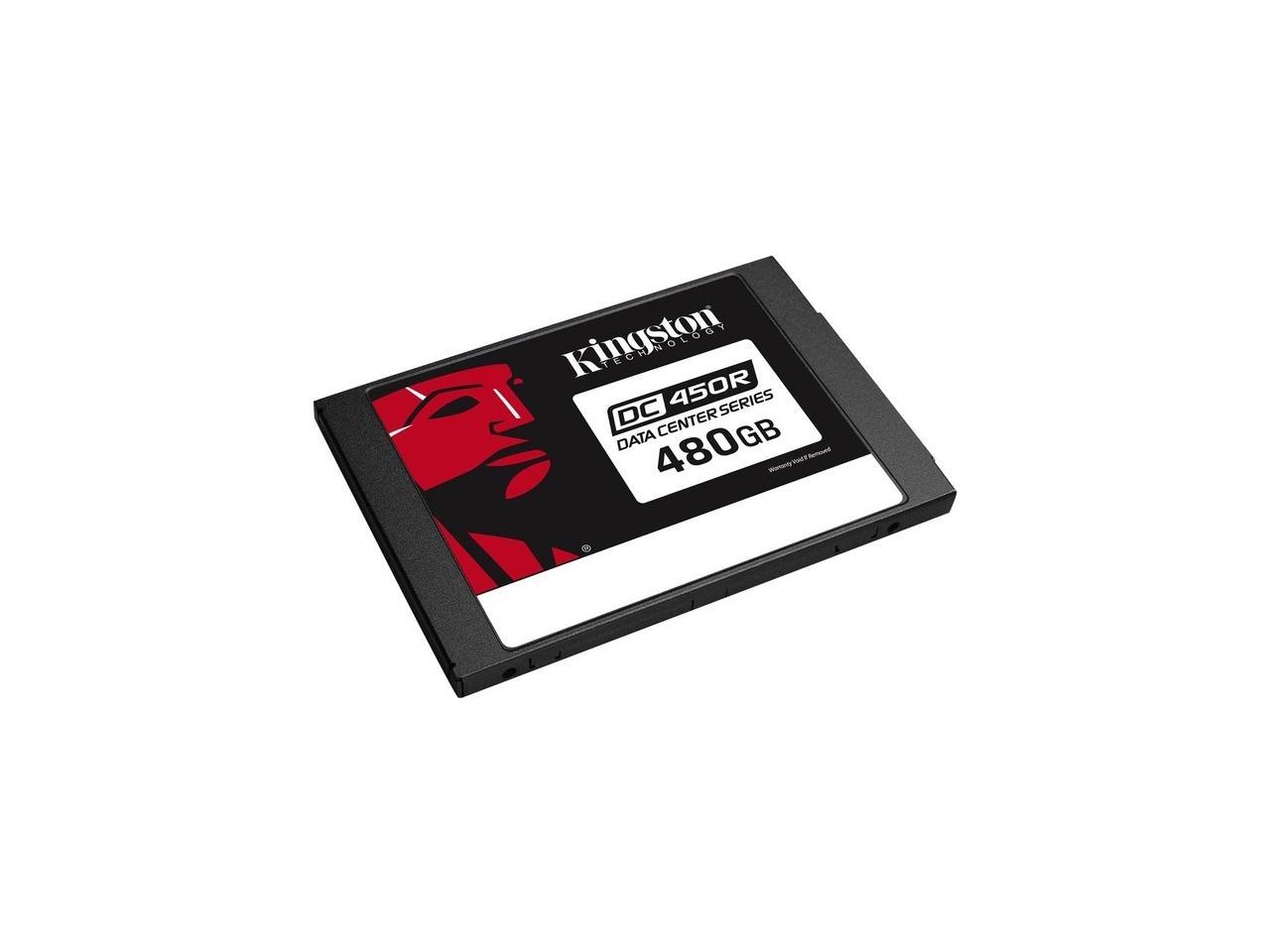 Kingston - SEDC450R/480G - Kingston DC450R 480 GB Solid State Drive - 2.5 Internal - SATA (SATA/600) - Read Intensive -